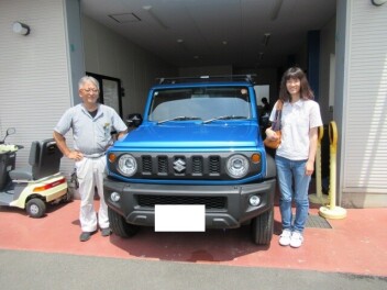 ジムニ－シエラ　納車式です！！
