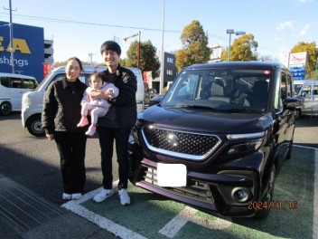 H様　ご納車おめでとうございます！