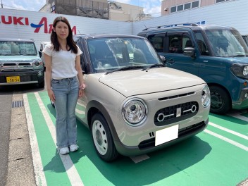 ☆新車ラパンＬＣ納車しました☆