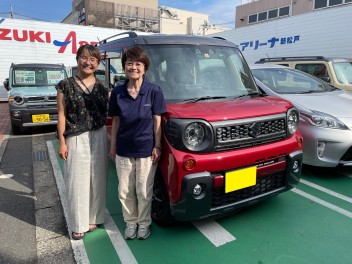 ☆新車スペーシアギア納車しました☆