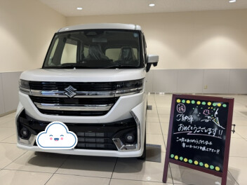 スペーシアカスタムご納車しました！