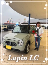 ご納車おめでとうございます！【ラパンLC】