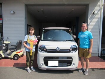 ワゴンＲスマイル納車です。