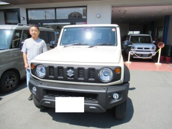 ジムニ－シエラ　納車式です！！
