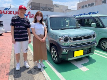 ☆新車ハスラー納車しました☆