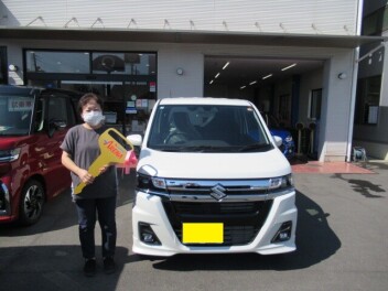 ワゴンＲカスタムＺ納車です。