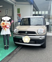 クロスビーご納車させていただきました☆