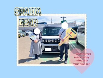 スペーシアギアご納車おめでとうございます！