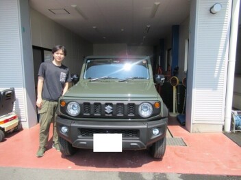 ジムニ－シエラ　納車式です！！