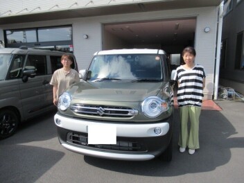 クロスビー　納車式です！！