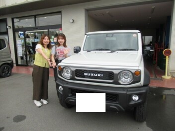 ジムニ－シエラ　納車式です！！