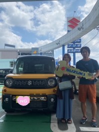 おしゃれなM様とおしゃれなスペーシアギア(^^♪