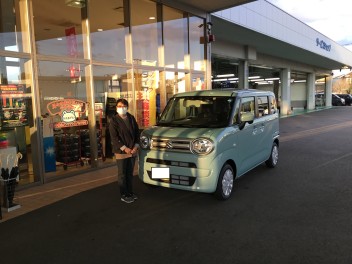 ワゴンＲスマイルご納車おめでとうございます！！！