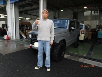 O様　ご納車おめでとうございます！