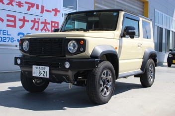 試乗車ジムニーシエラ仕上がりました！
