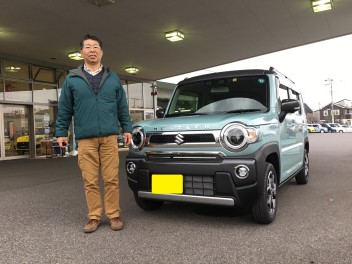 ハスラーご納車おめでとうございます♪