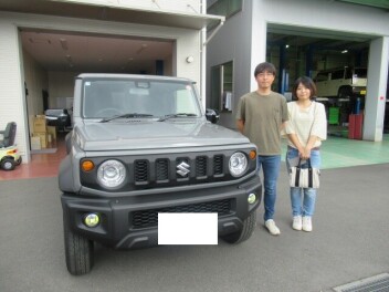 ジムニ－シエラ　納車式です！！
