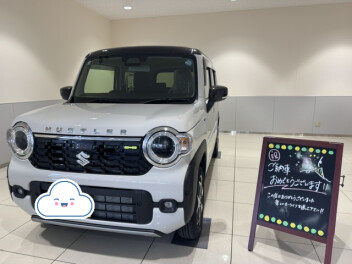 ハスラーご納車しました！