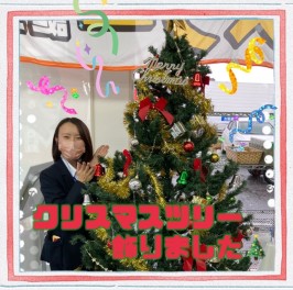 クリスマス仕様の姫路東店に遊びに来て下さい☆