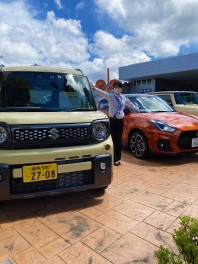 新しくなったスペーシアギアも来たよ☆