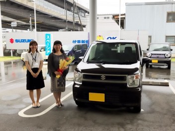 ワゴンR25周年記念車ご納車いたしました