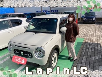 ラパンＬＣをご納車しました！