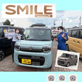 ワゴンＲスマイル特別仕様車が登場♡