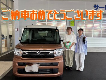 新しいスペーシアでLet’ｓEnjoy！スペーシア納車させていただきました♡