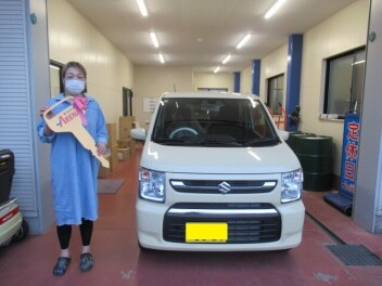 ワゴンＲ納車です。