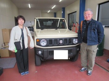 ジムニー　納車式です！