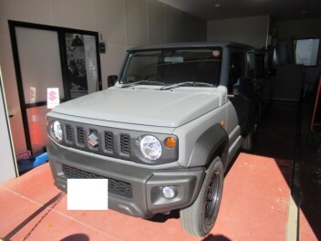 ジムニ－シエラ　納車式です！！