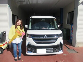 スペ－シアカスタム納車です