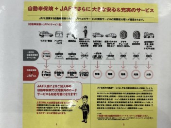 ＪＡＦ入っていますか？