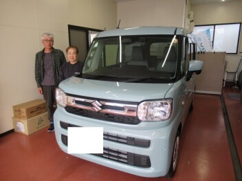 スペーシア　納車式です！