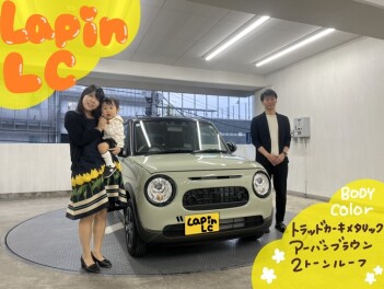ラパンご納車おめでとうございます！