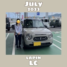 ラパンLCを納車しました！