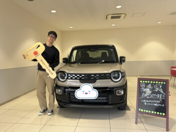 クロスビーご納車しました！
