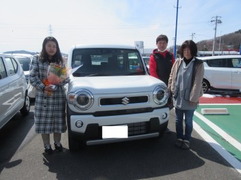 新型ハスラーご納車です！！