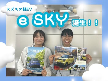 くらし晴れやか！軽EV 新型「e SKY」誕生！