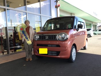 ワゴンＲスマイル、ご納車おめでとうございます♪