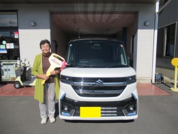 スペ－シアカスタム納車です