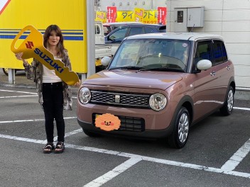T様ラパン納車式♪