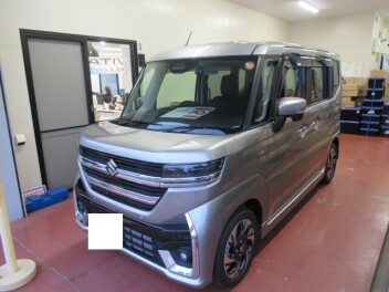 スペーシアカスタム　納車式です！