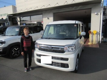 スペーシア　納車式です！