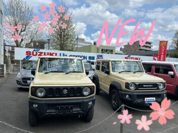 ジムニー・ジムニーシエラ在庫あります(*''ω''*)