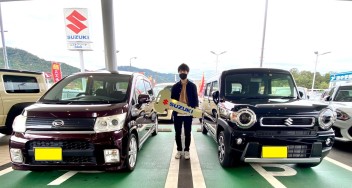 新型ハスラー、ご納車おめでとうございます！