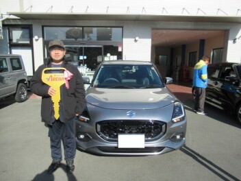 スイフト納車です。