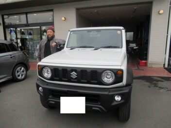 ジムニ－シエラ　納車式です！！