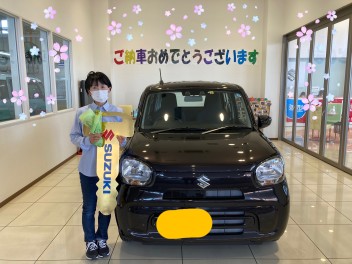 アルトご納車です！