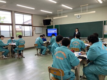 フレッシュマンセミナー　大分高等学校自動車工学専攻科